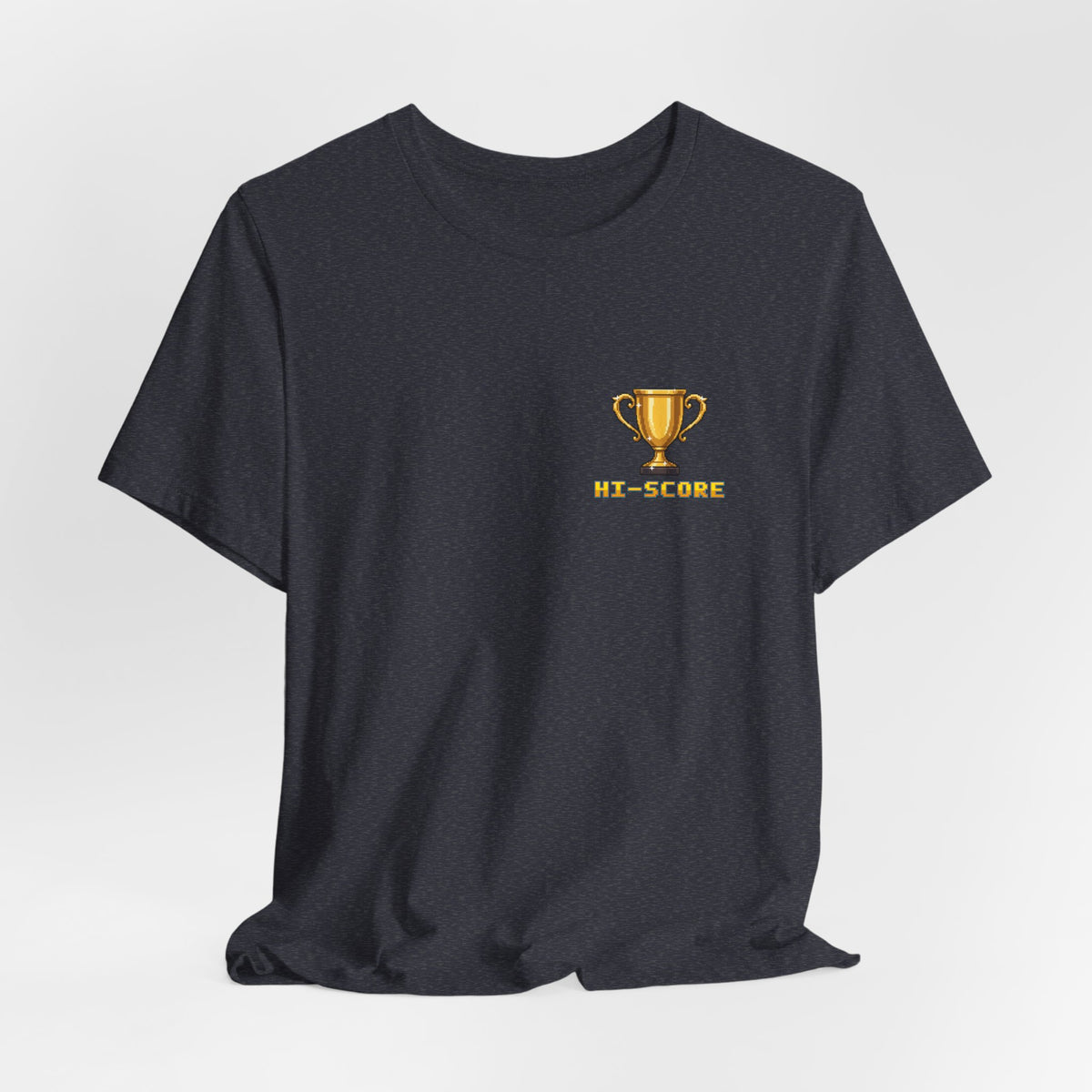 BJJ Shirt - High Score: Armbars and Triangles - Retro Pixel Art Tee
