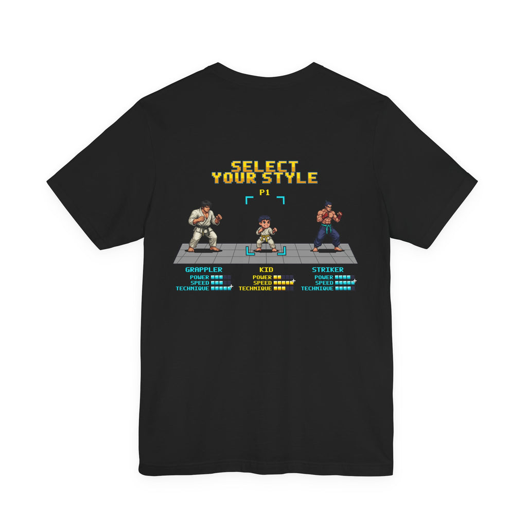 Kids Martial Arts Shirt - Select Your Style - Retro Pixel Art Tee