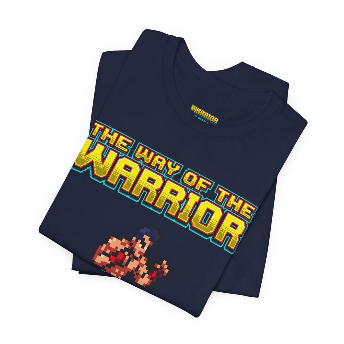 Martial Arts Shirt - Press Start to Train - Retro Pixel Art Tee