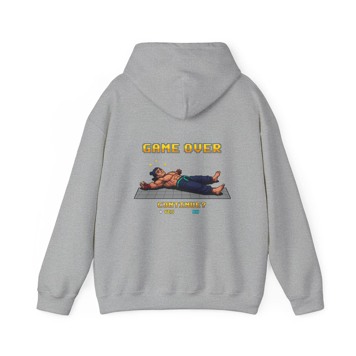 MMA Hoodie - Game Over - Retro Pixel Art Hoodie