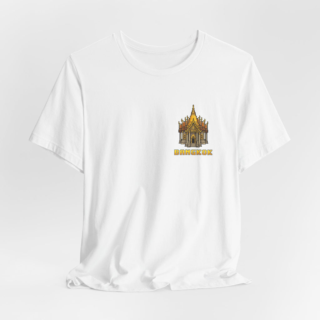 Muay Thai Shirt - Select Stage: Bangkok Rio Tokyo - Retro Pixel Art Tee