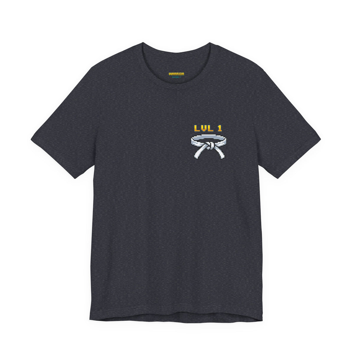 BJJ Shirt - Level Up Belt Ranks - Retro Pixel Art Tee