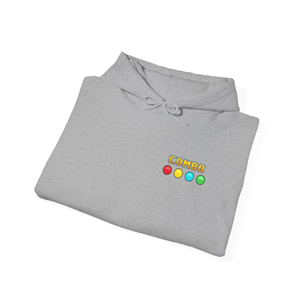 Kickboxing Hoodie - Combo Unlocked - Retro Pixel Art Hoodie