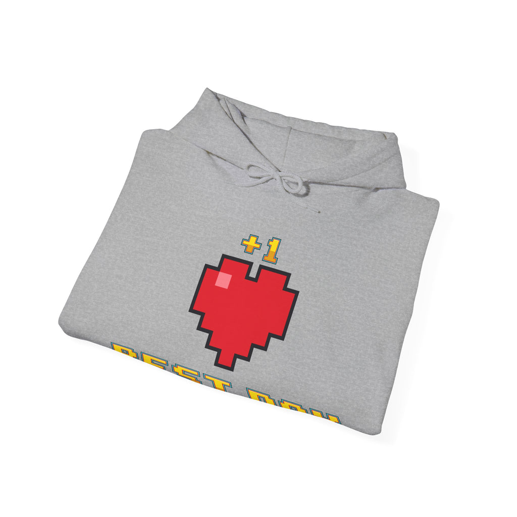 Gym Hoodie - Rest Day +1 Life - Retro Pixel Art Hoodie