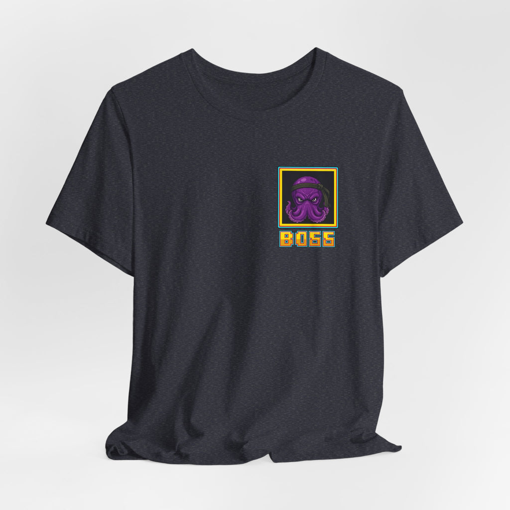 BJJ Shirt - Octopus Guard Final Boss - Retro Pixel Art Tee