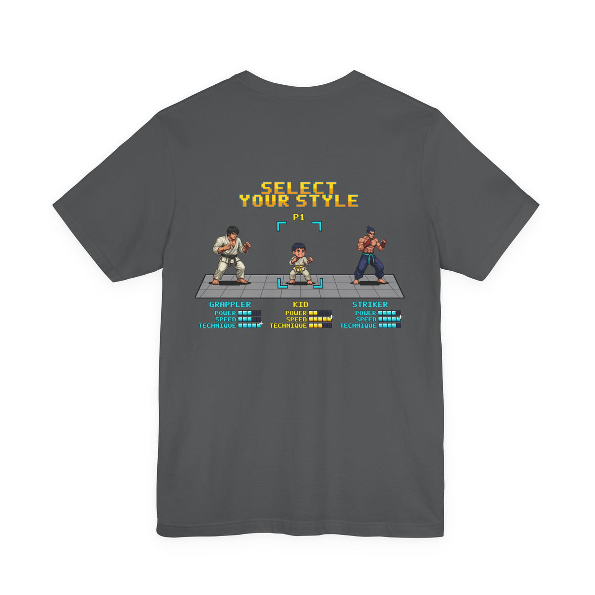 Kids Martial Arts Shirt - Select Your Style - Retro Pixel Art Tee