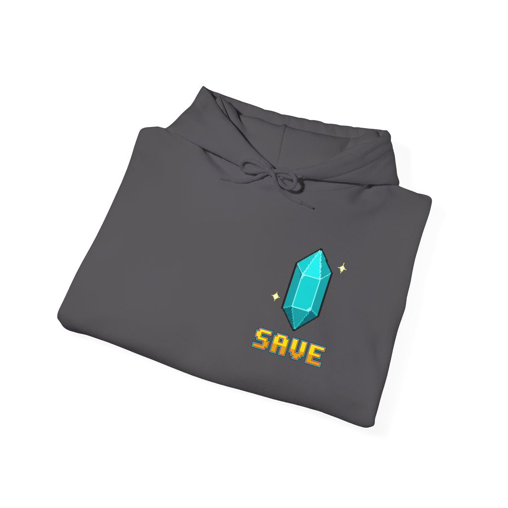 Gym Hoodie - Save Point - Retro Pixel Art Hoodie