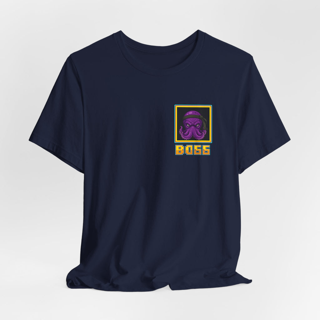 BJJ Shirt - Octopus Guard Final Boss - Retro Pixel Art Tee