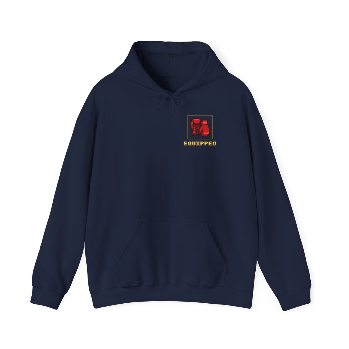 Martial Arts Hoodie - Fight Gear Inventory - Retro Pixel Art Hoodie