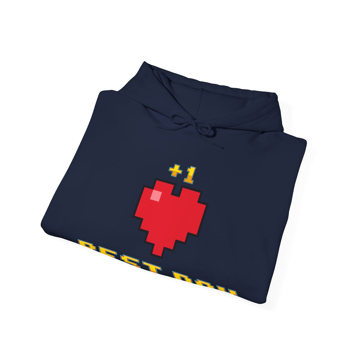 Gym Hoodie - Rest Day +1 Life - Retro Pixel Art Hoodie
