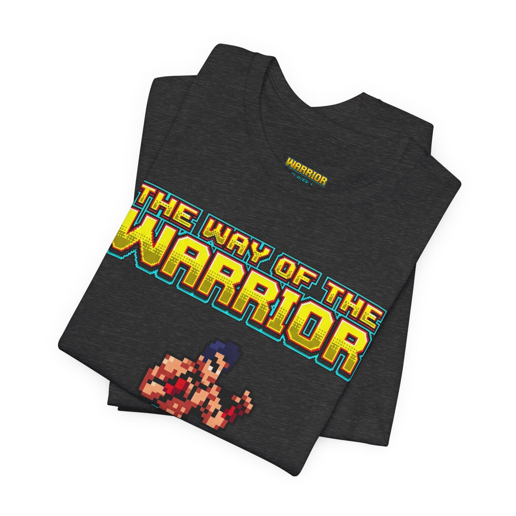 Martial Arts Shirt - Press Start to Train - Retro Pixel Art Tee