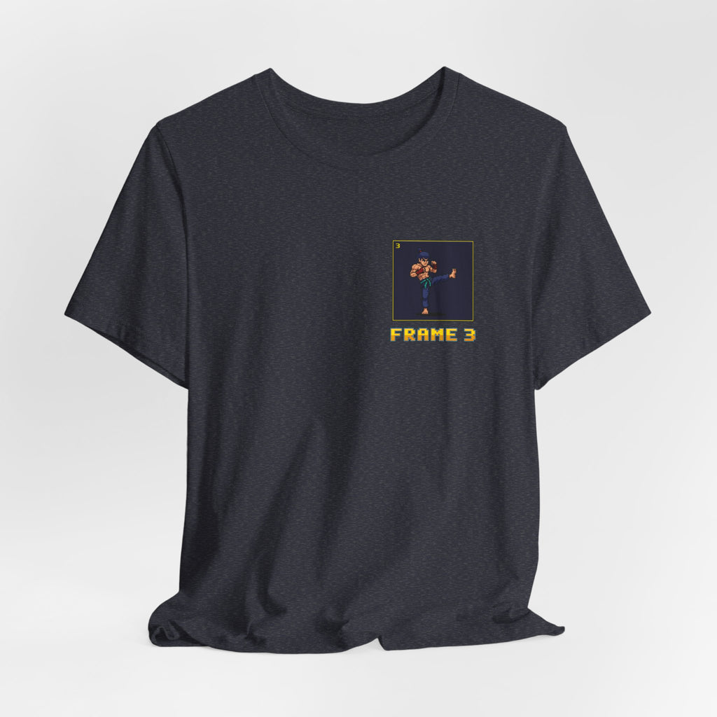 Muay Thai Shirt - Move List: Teep - Retro Pixel Art Tee
