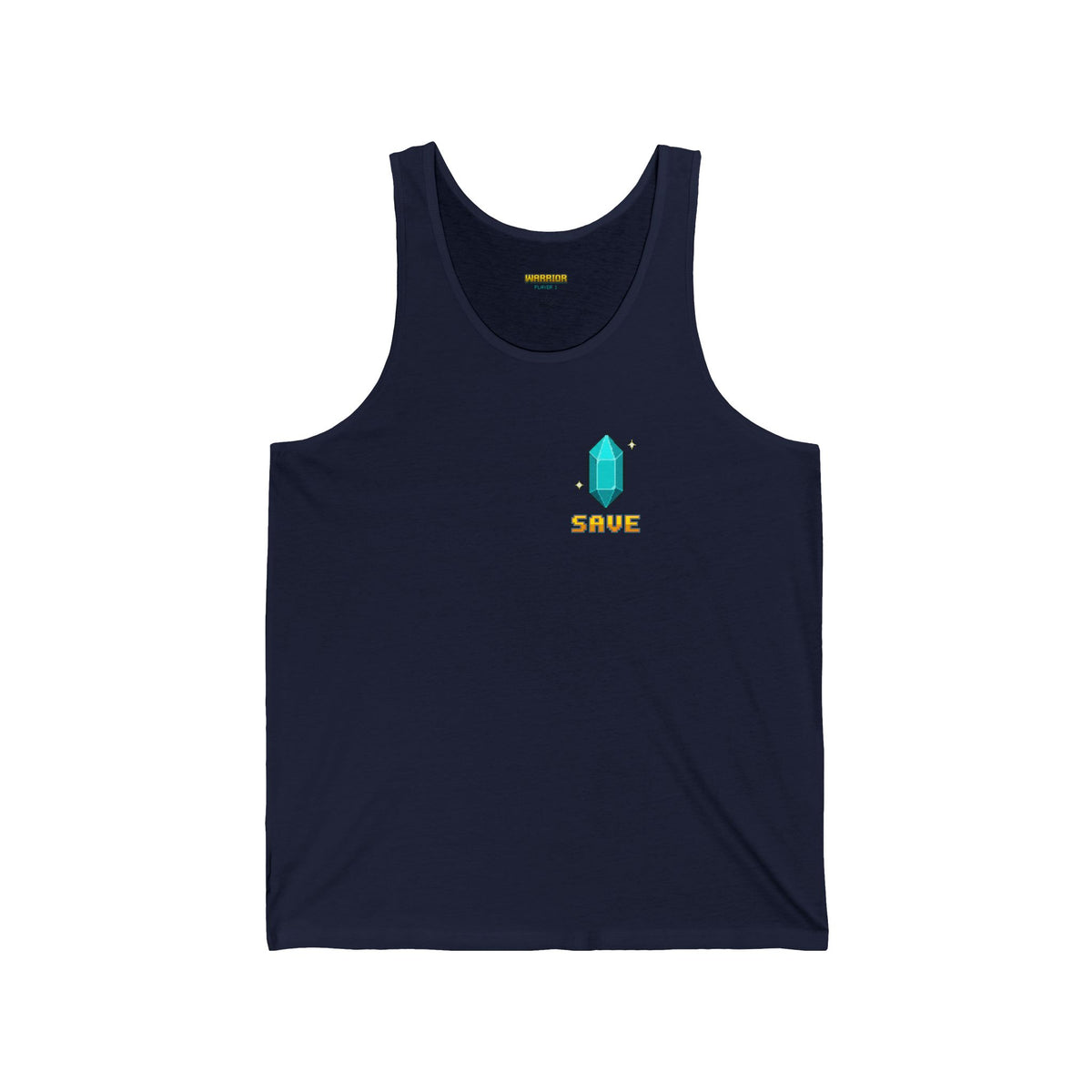 Gym Tank Top - Save Point - Retro Pixel Art Workout Tank