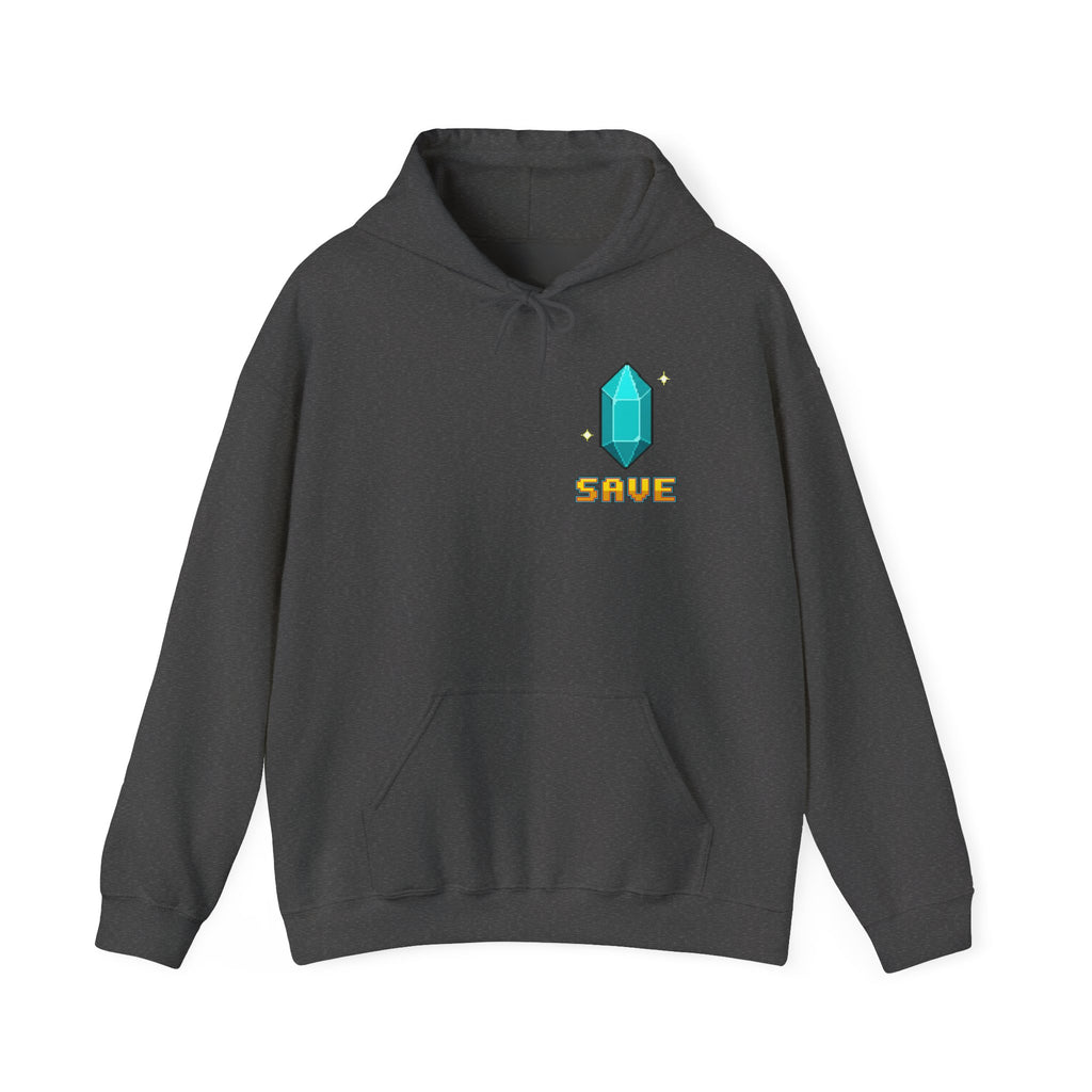 Gym Hoodie - Save Point - Retro Pixel Art Hoodie