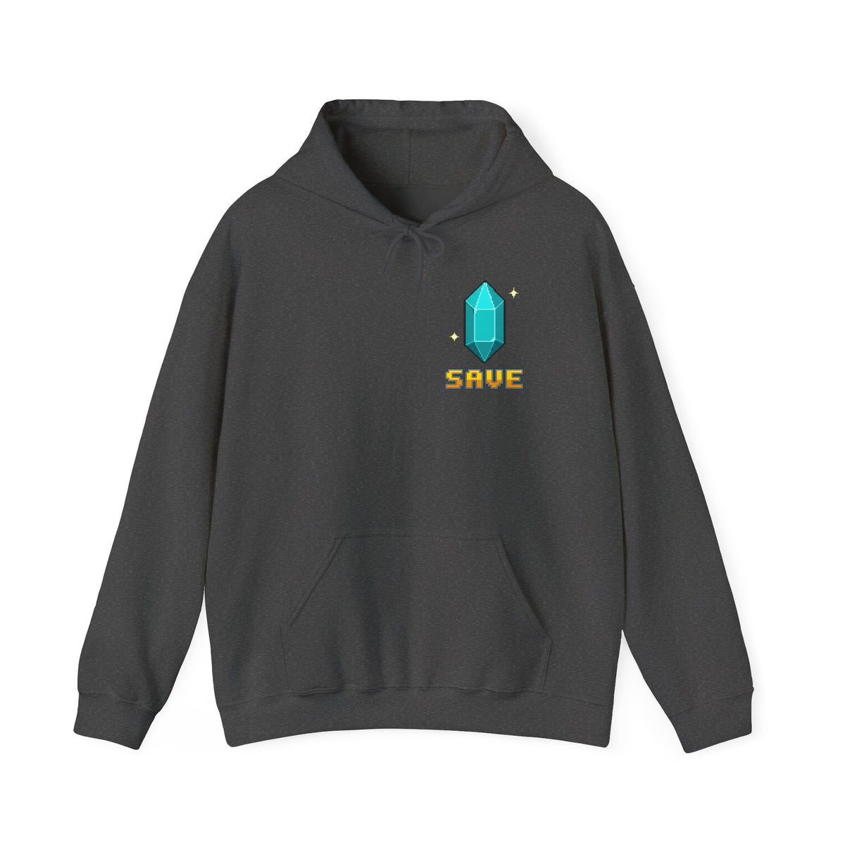 Gym Hoodie - Save Point - Retro Pixel Art Hoodie