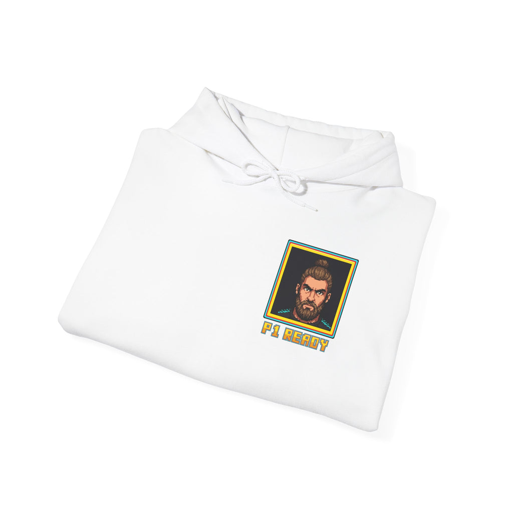 No Gi BJJ Hoodie - Select Your Style: No-Gi - Retro Pixel Art Hoodie