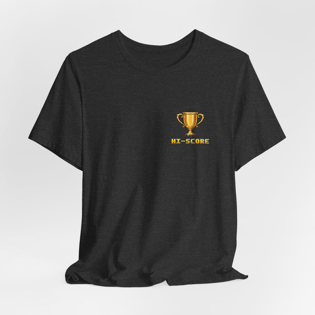 BJJ Shirt - High Score: Armbars and Triangles - Retro Pixel Art Tee