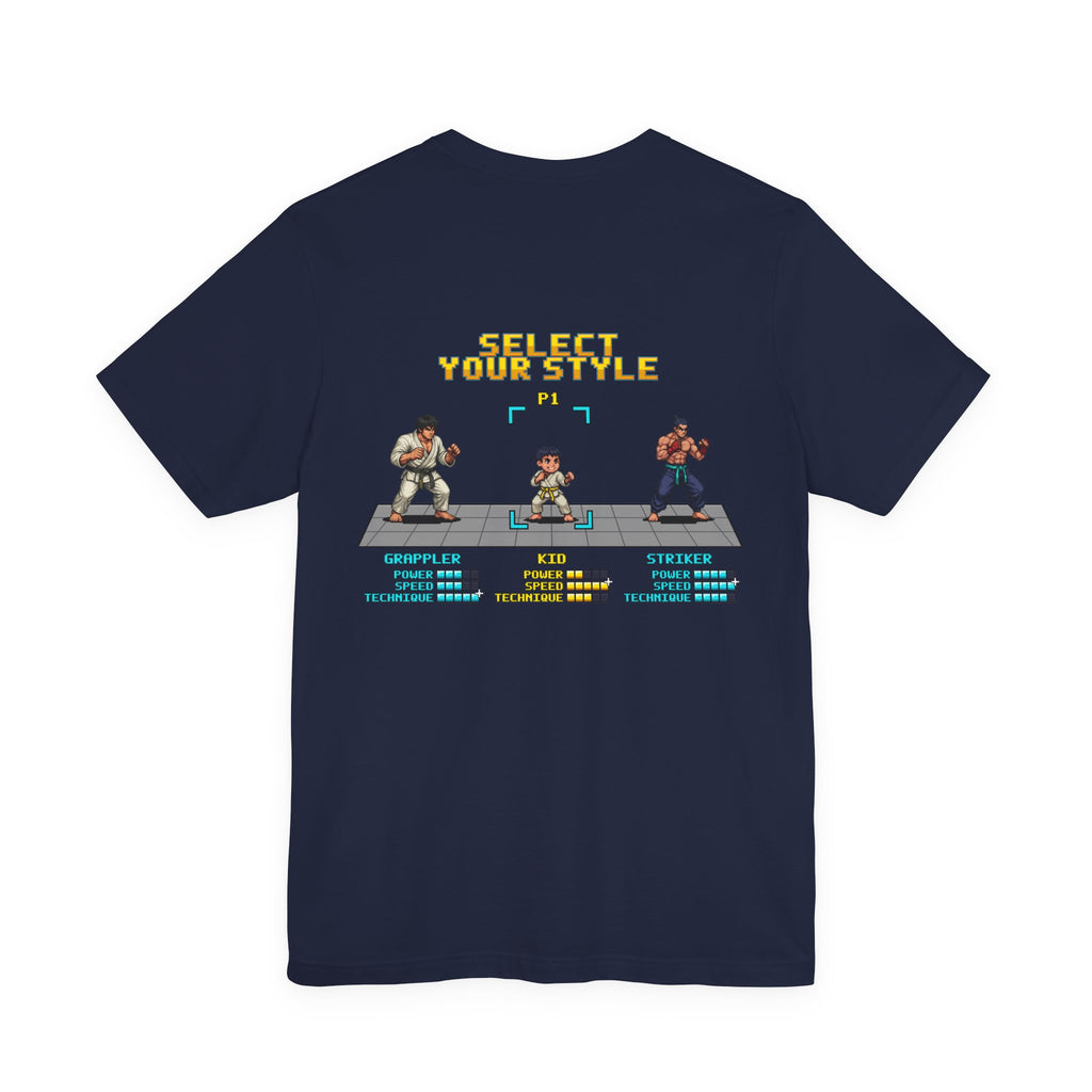 Kids Martial Arts Shirt - Select Your Style - Retro Pixel Art Tee