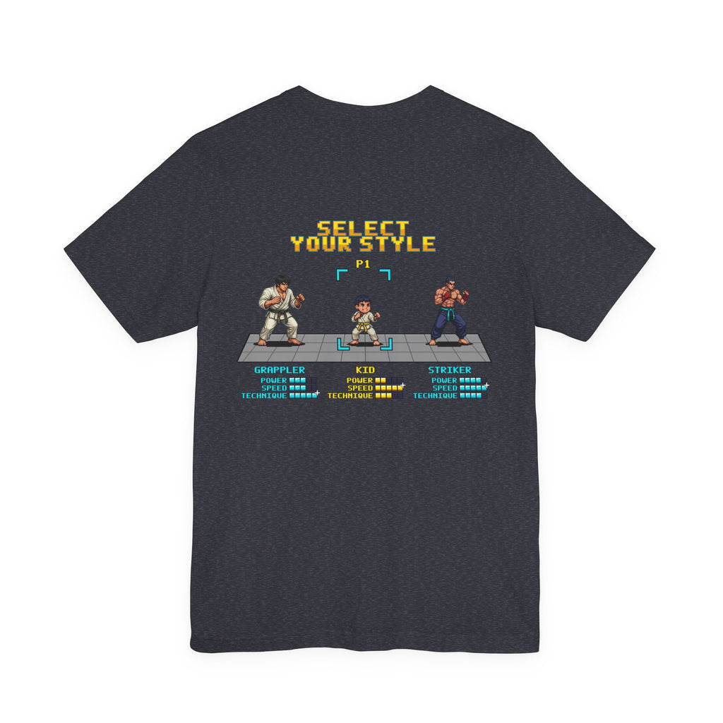 Kids Martial Arts Shirt - Select Your Style - Retro Pixel Art Tee