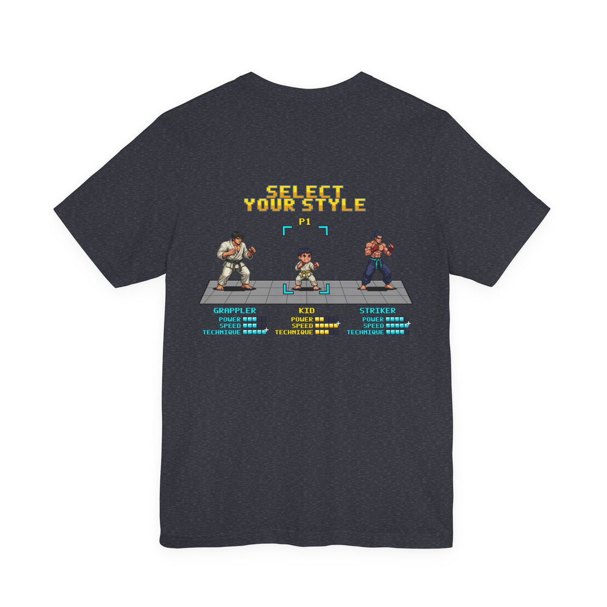Kids Martial Arts Shirt - Select Your Style - Retro Pixel Art Tee