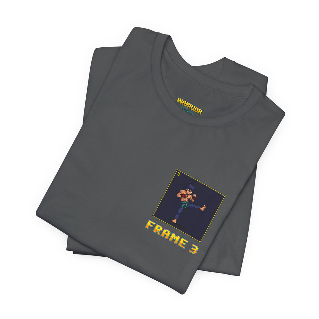 Muay Thai Shirt - Move List: Teep - Retro Pixel Art Tee