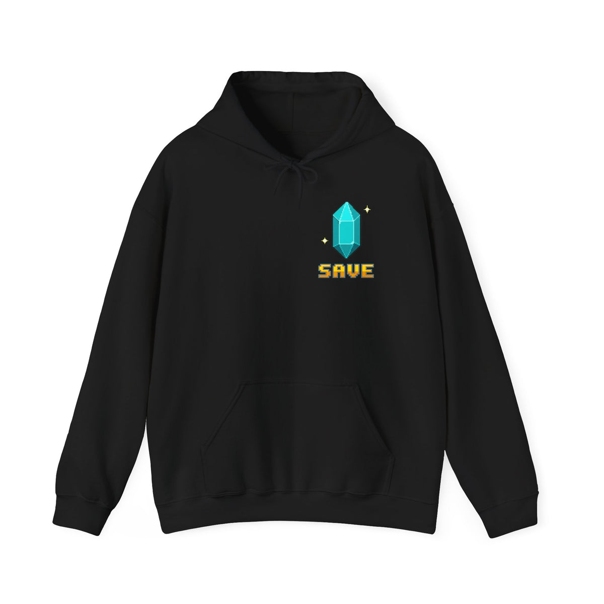Gym Hoodie - Save Point - Retro Pixel Art Hoodie