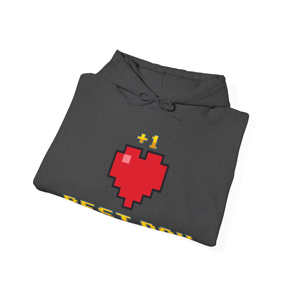 Gym Hoodie - Rest Day +1 Life - Retro Pixel Art Hoodie