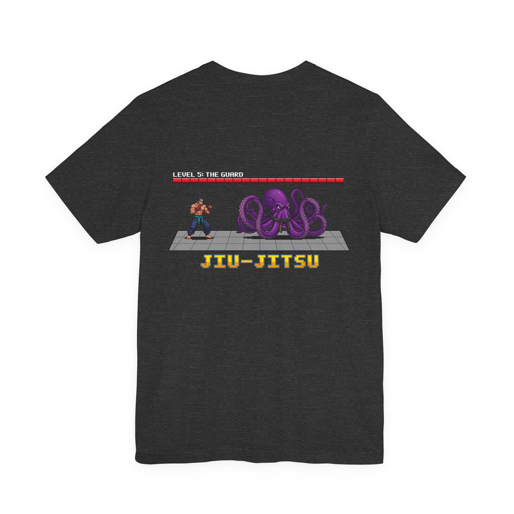BJJ Shirt - Octopus Guard Final Boss - Retro Pixel Art Tee