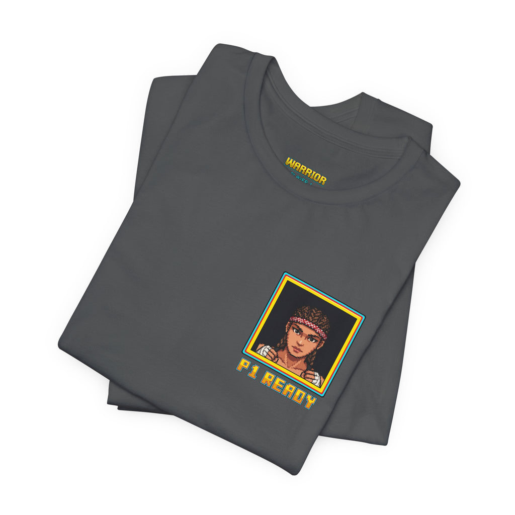 Womens Muay Thai Shirt - Select Your Style - Retro Pixel Art Tee