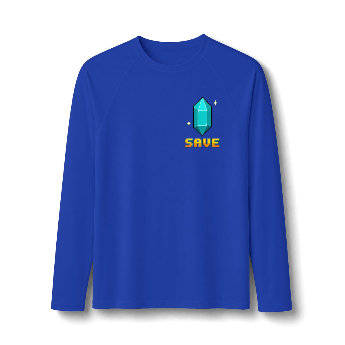 Gym Rash Guard - Save Point - Pixel Art Rashguard