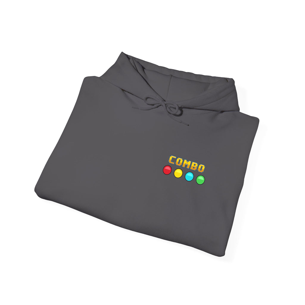 Kickboxing Hoodie - Combo Unlocked - Retro Pixel Art Hoodie