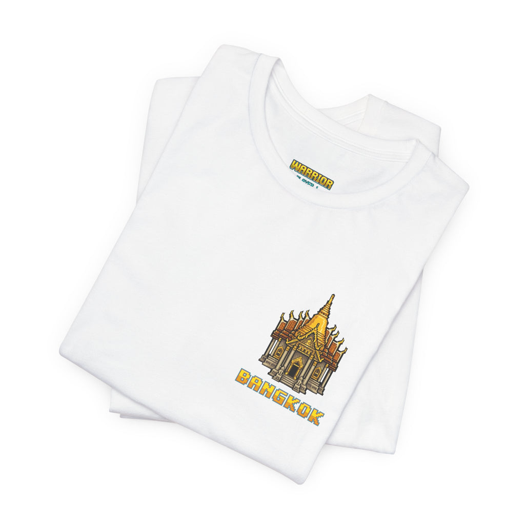 Muay Thai Shirt - Select Stage: Bangkok Rio Tokyo - Retro Pixel Art Tee