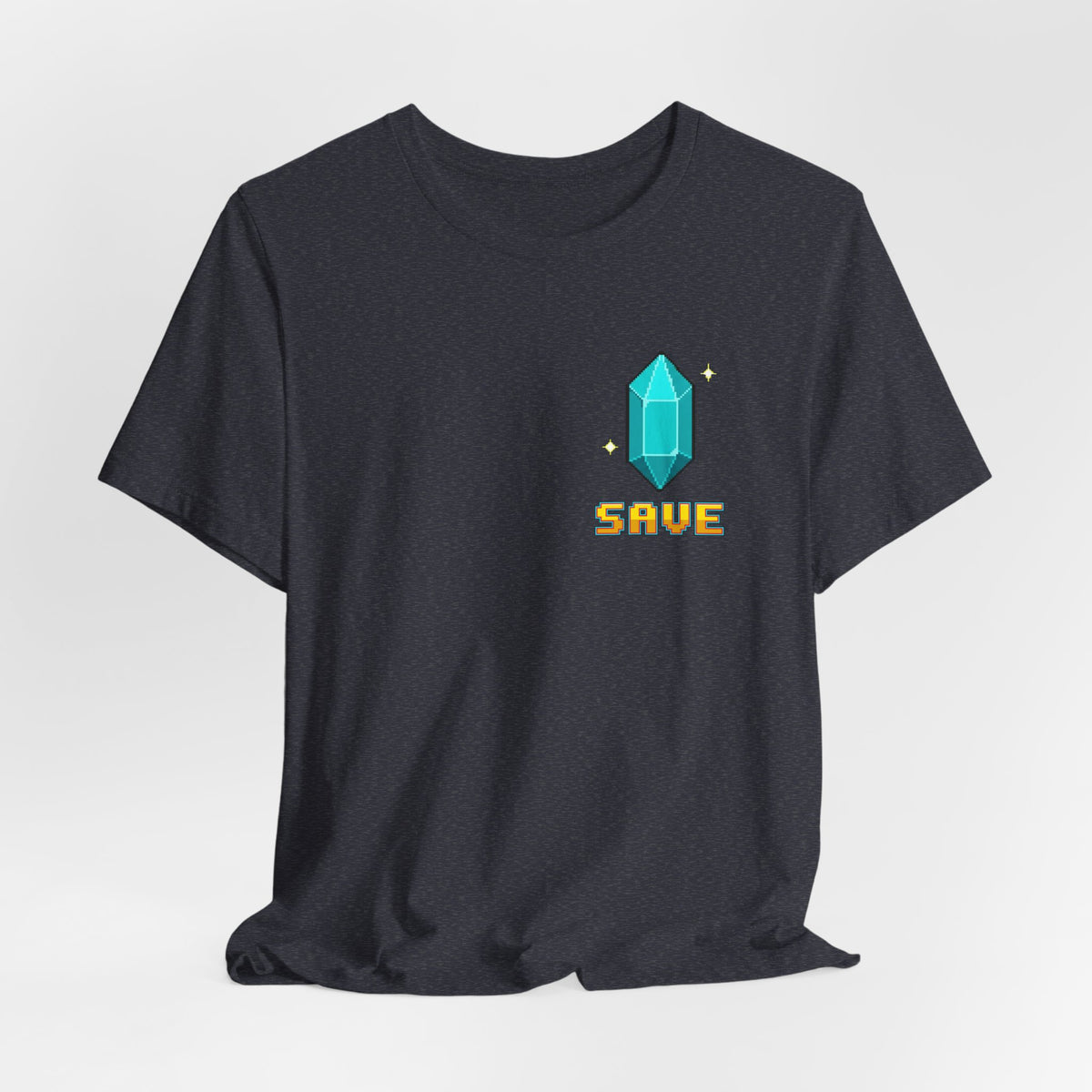 Gym Shirt - Save Point - Retro Pixel Art Tee