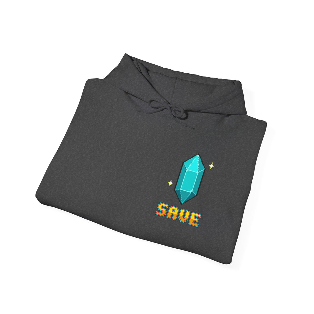 Gym Hoodie - Save Point - Retro Pixel Art Hoodie
