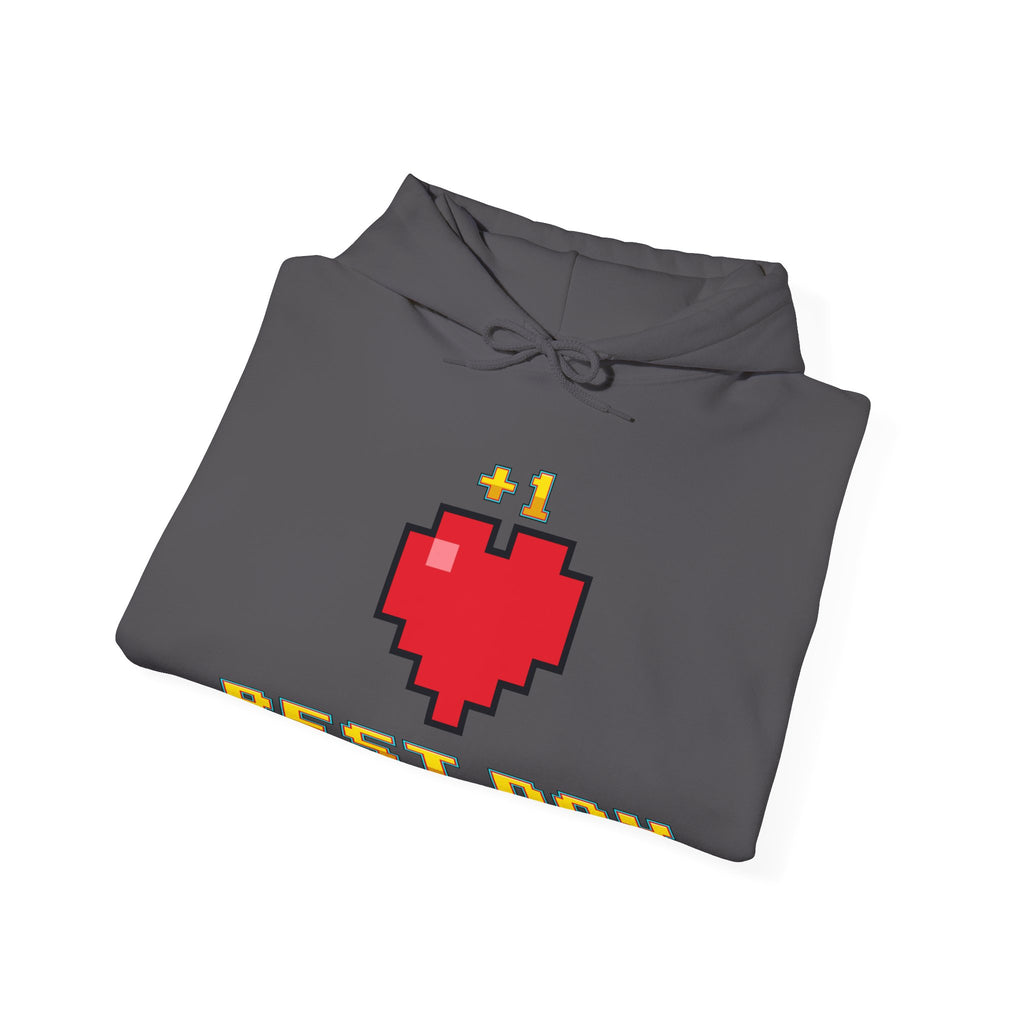 Gym Hoodie - Rest Day +1 Life - Retro Pixel Art Hoodie