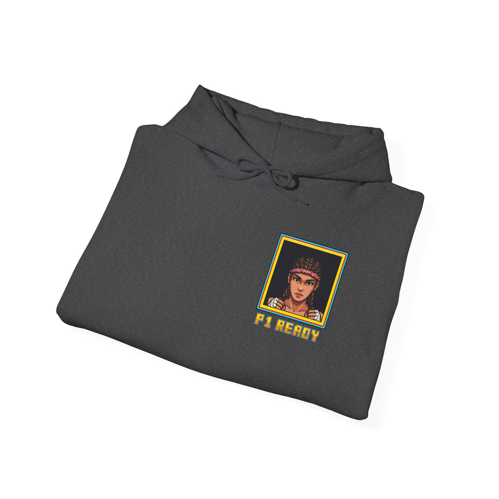 Womens Muay Thai Hoodie - Select Your Style - Retro Pixel Art Hoodie