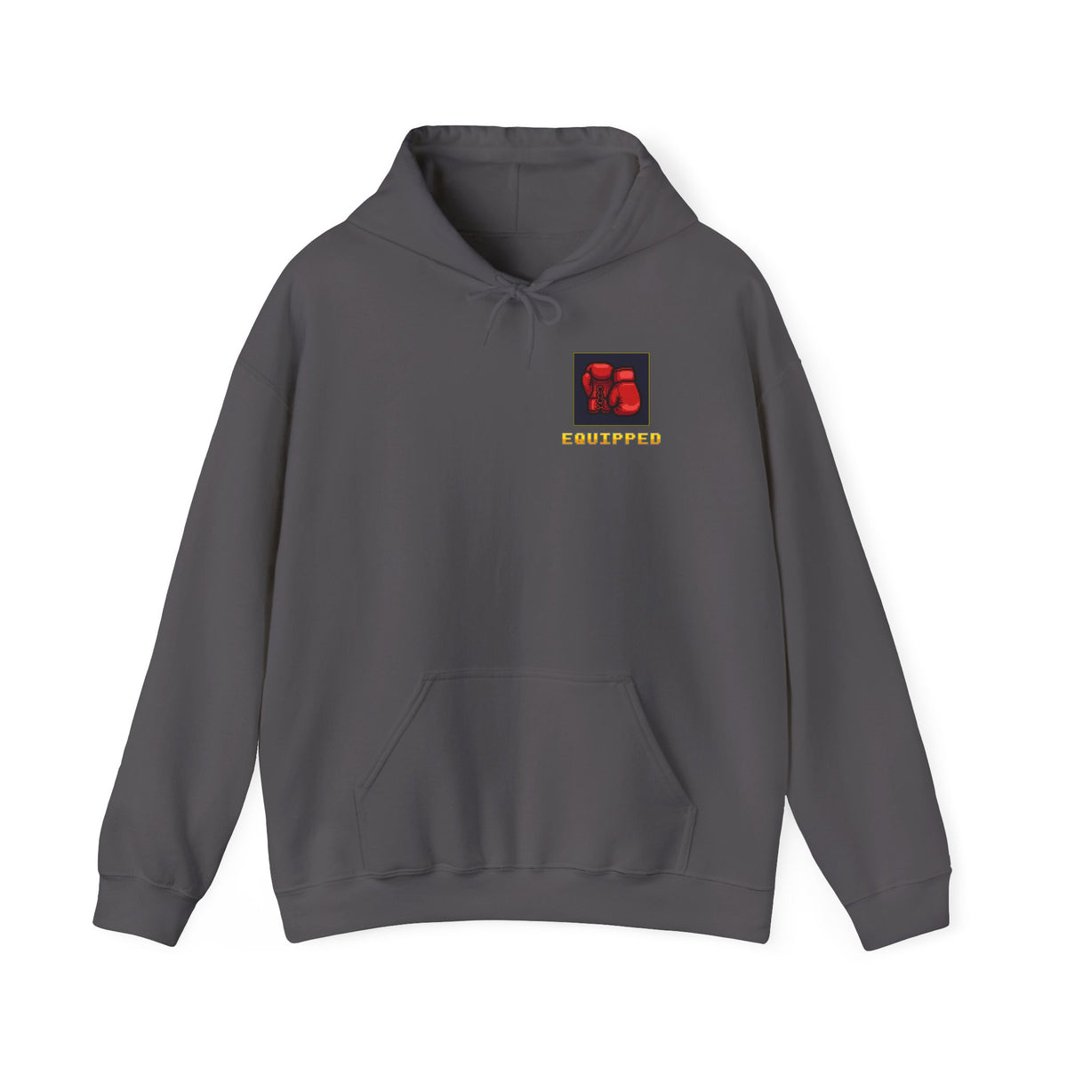 Martial Arts Hoodie - Fight Gear Inventory - Retro Pixel Art Hoodie