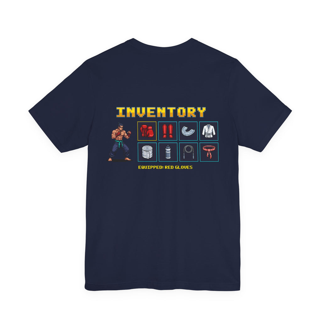 Martial Arts Shirt - Fight Gear Inventory - Retro Pixel Art Tee