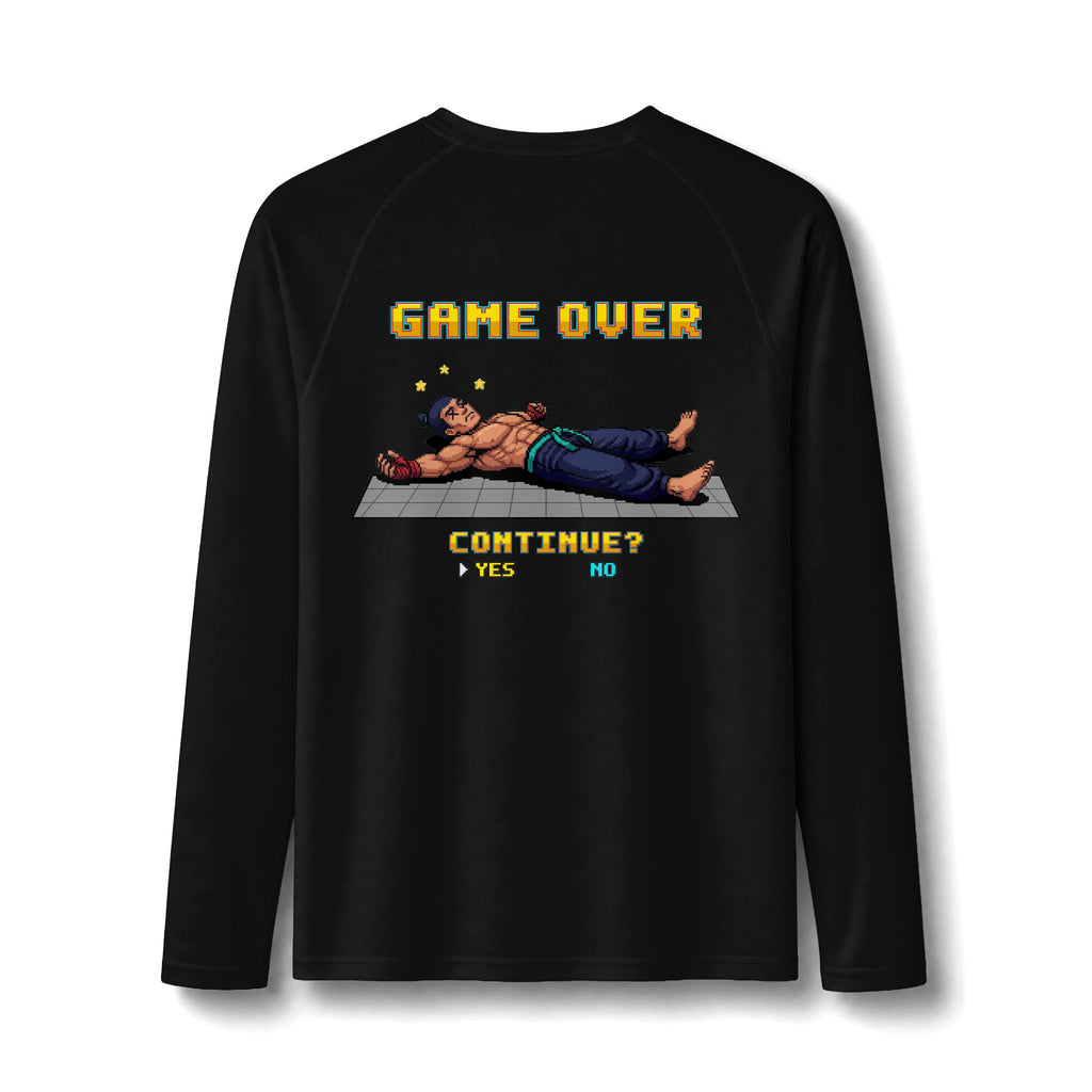 MMA Rash Guard - Game Over - Pixel Art Rashguard