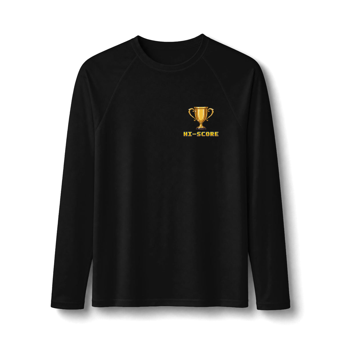 BJJ Rash Guard - High Score: Armbars and Triangles - Pixel Art Rashguard